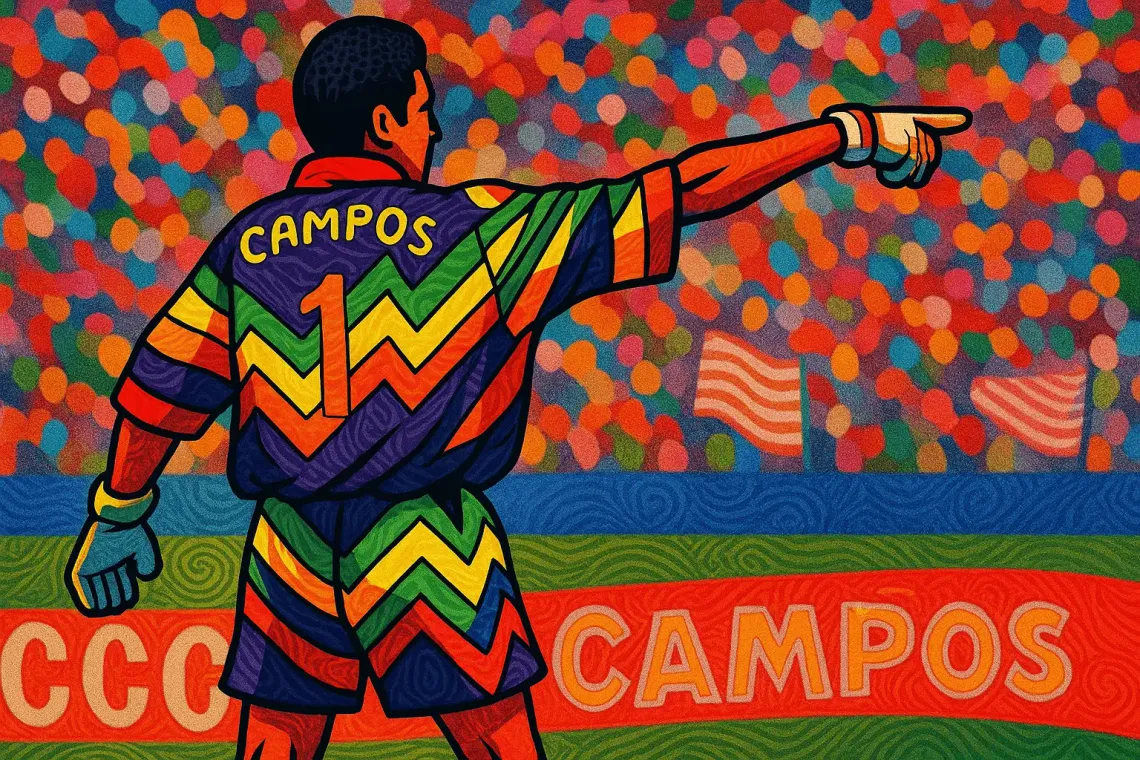 Jorge Campos: The Fluorescent Keeper-Striker