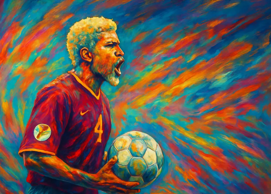 Abel Xavier ruling the right side of the portuguese defense 